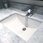 Undermount bathroom sink